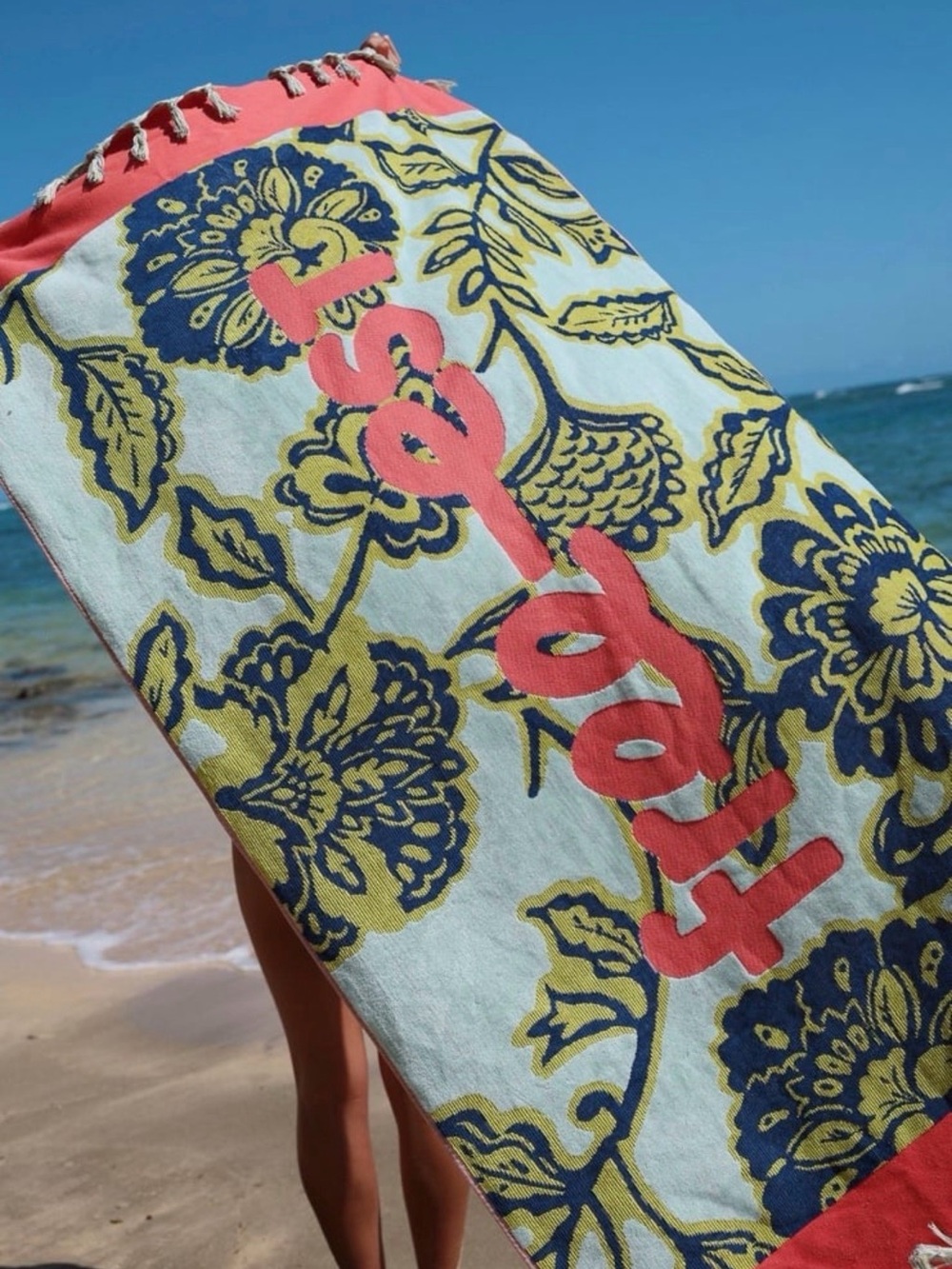 NWT Free people free-est Eden Fringe beach Towel